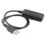 Cble adaptateur de convertisseur de disque dur usb 2. 0 vers ide / sata 2. 5 / pouce 3. 5 / pouce