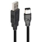 Cble adaptateur convertisseur firewire ieee 1394 6 broches mle vers usb 2. 0 mle de 1, 8 m