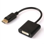 C�ble adaptateur displayport (dp) vers dvi, convertisseur dp vers dvi - d single link m�le vers femelle ...