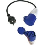 Câble adaptateur, h07rn - f 3g1. 5, 0. 4 m, 16 a / 230 v, 3680 w, type e / f vers cee, usage intérieur ... Câble adaptateur, h07rn - f 3g1. 5, 0. 4 m, 16 a / 230 v, 3680 w, type e / f vers cee, usage intérieur ...
