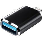 Cble adaptateur lightning vers usb pour iphone otg claviers compatible avec cl usb jack lecteur de ...