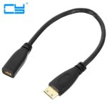 Câble adaptateur micro hdmi v1. 4 mâle / femelle vers type c, 20cm, type d Câble adaptateur micro hdmi v1. 4 mâle / femelle vers type c, 20cm, type d