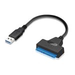 Cble adaptateur sata vers usb 3. 0 pour disque dur ssd ou hdd 2, 5 pouces, nouvelle accessoire serial ...