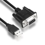 Cble adaptateur srie usb vers rs - 232 db9 femelle, usb 2. 0 mle vers rs232 femelle db9 (9 broches) ...