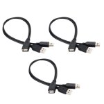 Cble adaptateur usb 2. 0 1 femelle vers 2 mles, rallonge de synchronisation de donnes, convertisseur ...