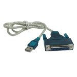 Câble adaptateur usb 2. 0 à 25 broches db25 pour imprimante parallèle ieee 1284, 1 mbps, pour ordinateur ... Câble adaptateur usb 2. 0 à 25 broches db25 pour imprimante parallèle ieee 1284, 1 mbps, pour ordinateur ...