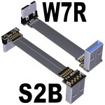Cble adaptateur usb 3. 0 type a vers usb3. 0 micro b mle, cble de synchronisation de donnes pour ...