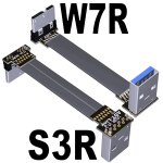 Cble adaptateur usb 3. 0 type a vers usb3. 0 micro b mle, cble de synchronisation de donnes pour ...