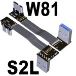 Cble adaptateur usb 3. 0 type a vers usb3. 0 micro b mle, cble de synchronisation de donnes pour ...