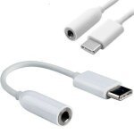 C�ble adaptateur usb 3. 5 m�le vers 3. 1mm, pour samsung, huawei, c�ble pour �couteurs, usb - c, 3. 5 ...