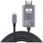 Câble adaptateur usb - c 3. 1 type c vers hdmi 4k mhl 2m, jl804 Câble adaptateur usb - c 3. 1 type c vers hdmi 4k mhl 2m, jl804