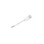 Cble adaptateur usb chargeur jack pour ipod shuffle 3g 4g