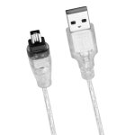 Cble adaptateur usb mle vers firewire ieee 1394 4 broches, cble ilink 1m pour sony dcr - trv75e dv, ...