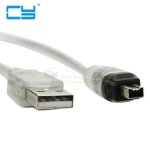 Cble adaptateur usb mle vers firewire ieee 1394, 4 broches ilink mle, cble adaptateur firewire 1394 ...