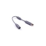 Cable adaptateur usb pour manette filaire xbox 360 breakaway guitar hero bes7235