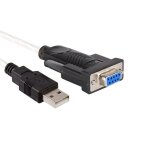 C�ble adaptateur usb vers rs232, cooso usb 2. 0 m�le vers s�rie (9 broches) femme db - 9 rs - 232 (chipset ...