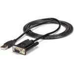 Cble adaptateur usb vers rs232 srie - cble db9 srie dce avec ftdi - null modem - usb 1. 1 / 2. 0 ...