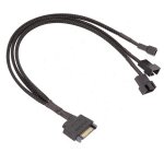 Câble adaptateur pour ventilateur de refroidissement, câble d'alimentation pour ventilateur de boîtier ... Câble adaptateur pour ventilateur de refroidissement, câble d'alimentation pour ventilateur de boîtier ...