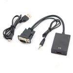C�ble adaptateur vga vers hdmi