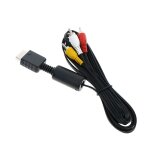 Cble adaptateur vido av tv, 1. 8m, 3 rca, rvb, 1080p, convertisseur pour ps2, ps3