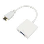 Câble adaptateur de câble vidéo mâle vers vga, 1080p, compatible hdmi, pour hdtv, convertisseur de pc, ... Câble adaptateur de câble vidéo mâle vers vga, 1080p, compatible hdmi, pour hdtv, convertisseur de pc, ...