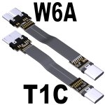 Câble aérien plat flexible fpv usb 3. 0 type - c mâle vers micro - b femelle, haute vitesse, ruban ffc, ... Câble aérien plat flexible fpv usb 3. 0 type - c mâle vers micro - b femelle, haute vitesse, ruban ffc, ...