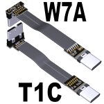 Câble aérien plat flexible fpv usb 3. 0 type - c mâle vers micro - b femelle, haute vitesse, ruban ffc, ... Câble aérien plat flexible fpv usb 3. 0 type - c mâle vers micro - b femelle, haute vitesse, ruban ffc, ...