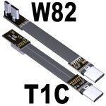 Câble aérien plat flexible fpv usb 3. 0 type - c mâle vers micro - b femelle, haute vitesse, ruban ffc, ... Câble aérien plat flexible fpv usb 3. 0 type - c mâle vers micro - b femelle, haute vitesse, ruban ffc, ...