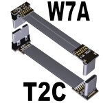 Câble aérien plat flexible fpv usb 3. 0 type - c mâle vers micro - b femelle, haute vitesse, ruban ffc, ... Câble aérien plat flexible fpv usb 3. 0 type - c mâle vers micro - b femelle, haute vitesse, ruban ffc, ...