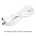 C�ble d'alimentation 12v cc, 0. 5 / 1 / 2 / 3 / 5 / 10m, pour extension wifi / ahd / ip, cam�ra de vid�osurvei ...