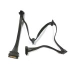 Cble d'alimentation pour disque dur sata 76cm 1  5, cordon de sparation pour pc de bricolage, adaptateur ...