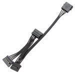 Câble d'alimentation sata 4 broches ide molex to1 / 2 / 3 / 4 / 5 ports 15 broches, fil 18awg pour disque ... Câble d'alimentation sata 4 broches ide molex to1 / 2 / 3 / 4 / 5 ports 15 broches, fil 18awg pour disque ...