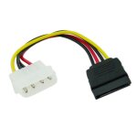 Cble d'alimentation sata 4 broches vers ligne srie 18cm, nouveau cordon adaptateur usb 2. 0 ide vers ...