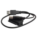 Cble d'alimentation usb 2. 0 vers sata + cble d'alimentation usb, botier de disque dur de 2. 5 pouces, ...