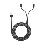 Cble d'alimentation usb de type c pour manette sony ps5 / xbox srie x xsx switch pro / ns lite, cordon ...