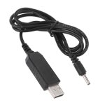 Cble d'alimentation usb vers dc 12v, 1, 5 a, 3. 0x3. 5mm, qc 1. 35, booster, pour routeur wifi et autres ...