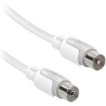 C�ble d'antenne tv c�ble antenne m�le femelle 3 m�tres 75 db pour tv smart tv d�codeur num�rique terrestre ...