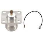 C�ble d'antenne wifi en queue de cochon sma m�le � n type m�le, connecteur coaxial rf jack de 16. 1 pouces ...