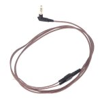 C�ble audio a 3 p�les, 3. 5mm, ofc core, c�ble de remplacement pour r�paration d'ecouteurs, fil de maintenance ...