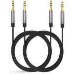 Cble audio auxiliaire de 3, 5 mm (3, 0 mtres, lot de 2) extra long cble audio stro mle vers mle ...