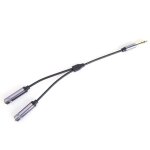 Cble audio pour haut - parleur, cble auxiliaire de 6. 35mm stro mle  double femelle sparateur ...
