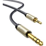 Cble audio jack 3. 5mm vers 6. 35mm cble jack stro nylon tress compatible avec piano electronique ...