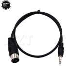 Câble audio jack stéréo pour microphone, m x mâle à acity i din 5 broches, prise mâle femelle, haute ... Câble audio jack stéréo pour microphone, m x mâle à acity i din 5 broches, prise mâle femelle, haute ...