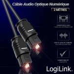 Cable audio optique toslink mle / mle digital audio optical hifi home cinma, sound bar, tv, ps4, xbox, ...
