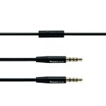 Câble audio de remplacement, câbles stéréo jack, 3. 5mm audio jack avec microphone intégré, câble pour ... Câble audio de remplacement, câbles stéréo jack, 3. 5mm audio jack avec microphone intégré, câble pour ...