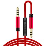 Cble audio transmission stable anti - interfrence micro intgr 3. 5mm mle  mle fil audio pour casque ...