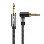 C�ble audio universel m�le � m�le de 3. 5mm, cordon de haut - parleur � angle droit de 90 degr�s, c�ble ...
