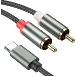 Câble audio usb de type c vers 2 rca, usb type c mâle vers 2 rca mâle compatible avec iphone huawei samsung ... Câble audio usb de type c vers 2 rca, usb type c mâle vers 2 rca mâle compatible avec iphone huawei samsung ...