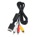 Cble audio vido av pour jeux multi composants, rca, pour sony ps2, ps3, console tv, accessoires d'ordinateur ...