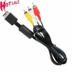Cble audio - vido av pour jeux multi - composants, rca, pour sony ps2, ps3, console tv, accessoires ...